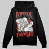 Jordan 6 “Reverse Infrared” DopeSkill Hoodie Sweatshirt Sorry I've Been Trappin Graphic Streetwear - Black