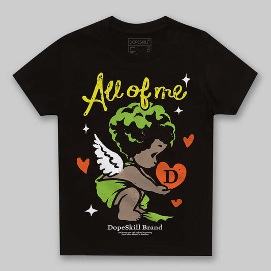 Neon Green Sneakers DopeSkill Toddler Kids T-shirt All Of Me Graphic Streetwear - black