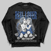 Awake NY x Jordan 5 Retro 'Black Racer Blue' DopeSkill Long Sleeve T-Shirt Real Lover Graphic Streetwear - Black