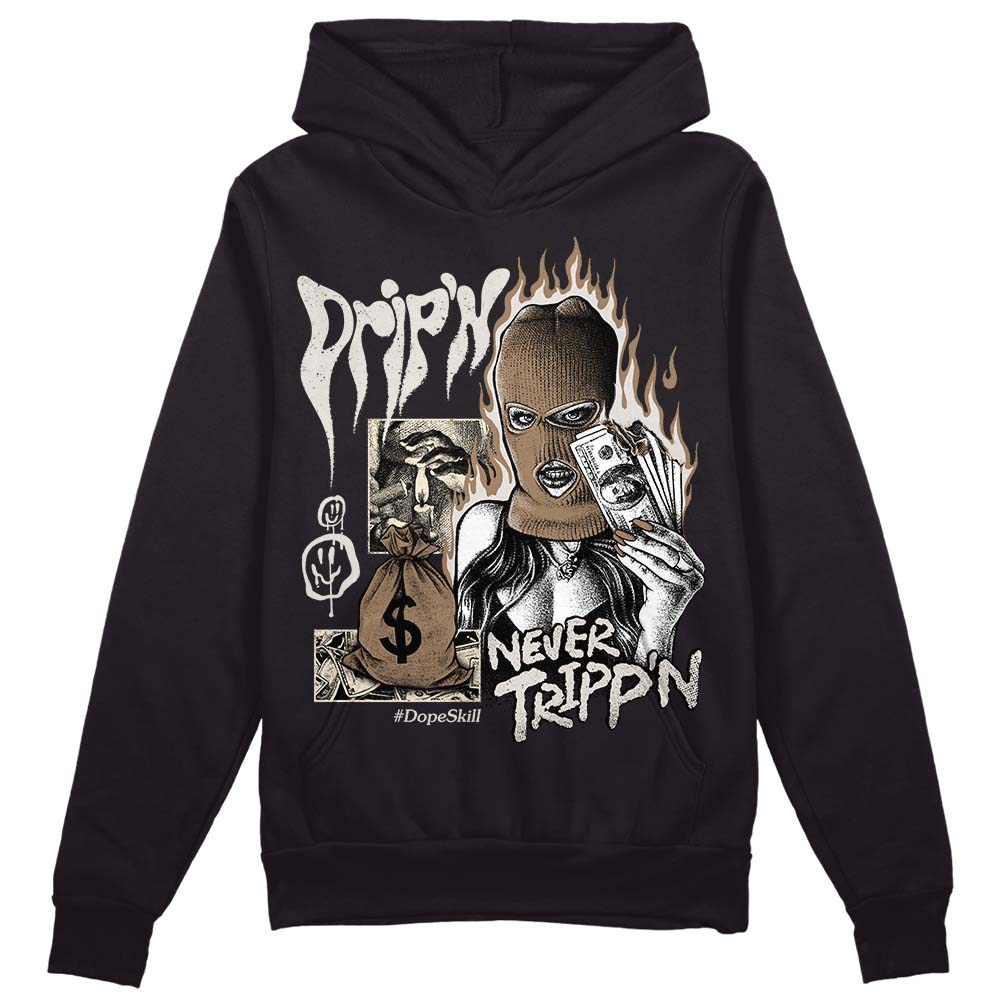 Jordan 5 SE “Sail” DopeSkill Hoodie Sweatshirt Drip'n Never Tripp'n Graphic Streetwear - black