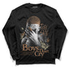 Jordan 6 WMNS Gore-Tex Brown Kelp DopeSkill Long Sleeve T-Shirt Boys Don't Cry Graphic Streetwear - Black