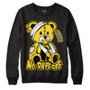 Jordan 4 Tour Yellow Thunder DopeSkill Sweatshirt Hurt Bear Graphic Streetwear - Black