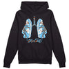 Dunk Low Futura University Blue DopeSkill Hoodie Sweatshirt Breathe Graphic Streetwear - Black