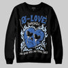 Awake NY x Jordan 5 Retro 'Black Racer Blue' DopeSkill Sweatshirt Crying Heart Graphic Streetwear - Black