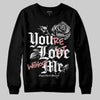 Harris Tweed x Wmns Dunk Low 'Black Phantom' DopeSkill Sweatshirt You’re Lost Without Me Graphic Streetwear - Black
