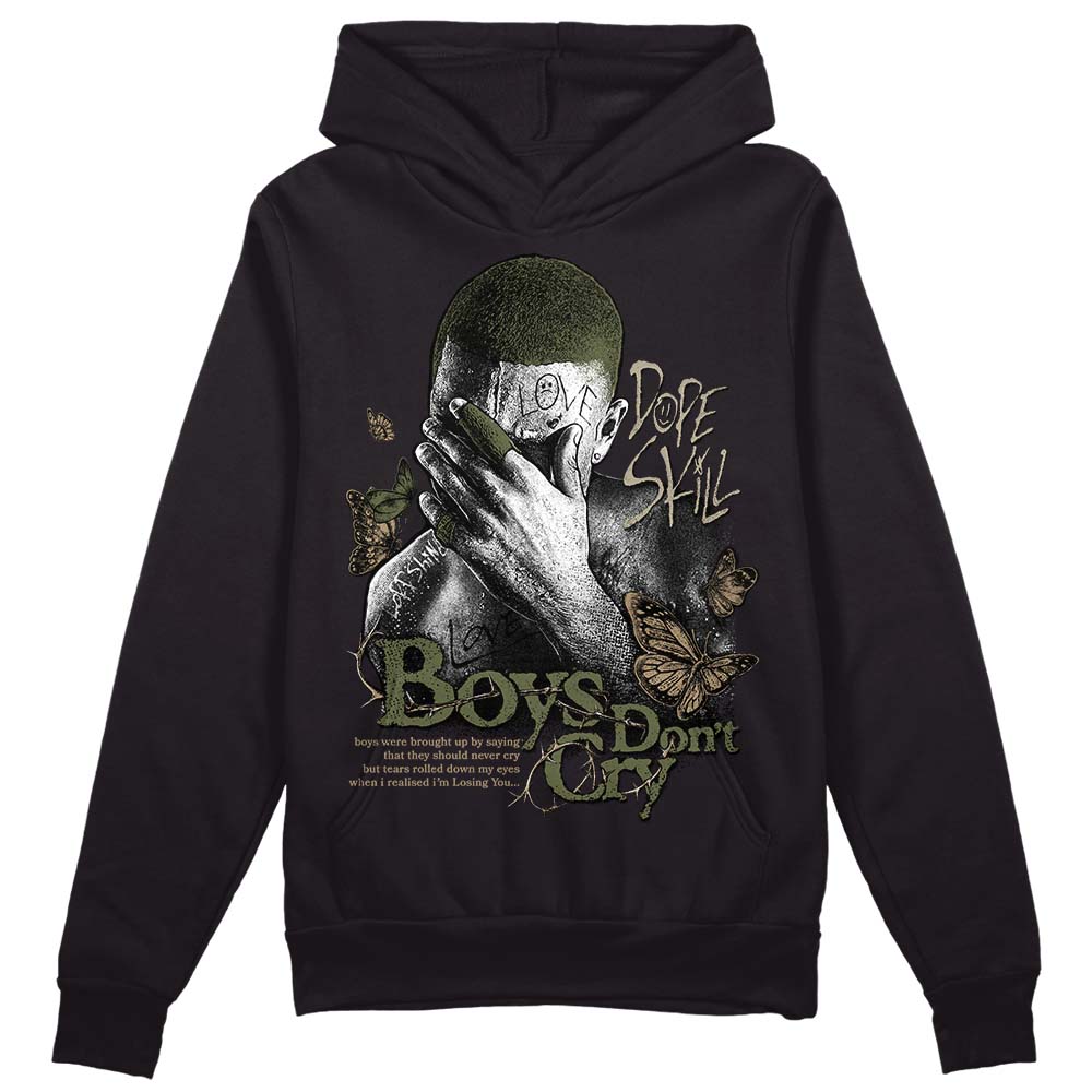 Air Max 90 Ballistic Neutral Olive DopeSkill Hoodie Sweatshirt Boys Don't Cry Graphic Streetwear - Black