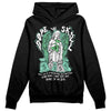 Jordan 1 High OG Green Glow DopeSkill Hoodie Sweatshirt Angels Graphic Streetwear - Black