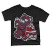 Jordan 5 Retro Burgundy (2023) DopeSkill Toddler Kids T-shirt Bear Steals Sneaker Graphic Streetwear - Black