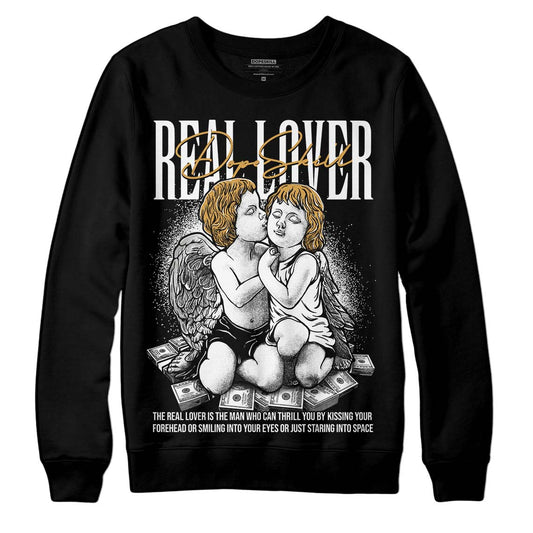 Jordan 11 "Gratitude" DopeSkill Sweatshirt Real Lover Graphic Streetwear - Black