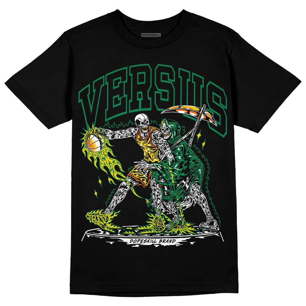 Green Sneakers DopeSkill T-Shirt VERSUS Graphic Streetwear - Black