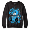 Jordan 2 Low "University Blue" DopeSkill Sweatshirt BEAN Graphic Streetwear - Black