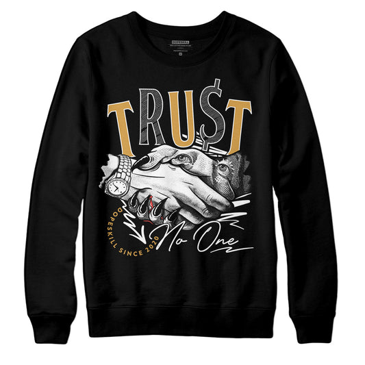 Jordan 11 "Gratitude" DopeSkill Sweatshirt Trust No One Graphic Streetwear - Black
