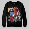 Jordan 4 “Rare Air” DopeSkill Sweatshirt Drip'n Never Tripp'n Graphic Streetwear - Black