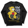 Dunk Low Vintage “Michigan” DopeSkill Long Sleeve T-Shirt Love Kills Graphic Streetwear - Black