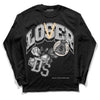 Jordan 3 “Off Noir” DopeSkill Long Sleeve T-Shirt Loser Lover Graphic Streetwear - Black