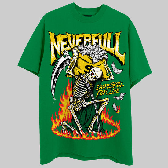 Green Sneakers DopeSkill Green T-Shirt NeverFull Graphic Streetwear