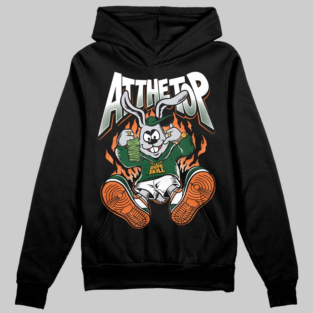 SoleFly x Air Jordan 3 “Fruits Of Our Labor” DopeSkill Hoodie Sweatshirt At The Top Graphic Streetwear - black