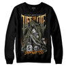 Jordan 5 "Olive" DopeSkill Sweatshirt Life or Die Graphic Streetwear - Black