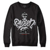 Jordan 2 Retro "Black Cement" DopeSkill Sweatshirt Queen Chess Graphic Streetwear - Black