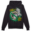 Jordan 5 “Lucky Green”  DopeSkill Hoodie Sweatshirt Takin No L's Graphic Streetwear - Black