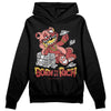 Jordan 13 “Dune Red” DopeSkill Hoodie Sweatshirt Born To Be Rich Graphic Streetwear - Black