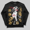 Jordan 12 Retro 'Taxi' 2025 DopeSkill Long Sleeve T-Shirt Built Different Graphic Streetwear - Black
