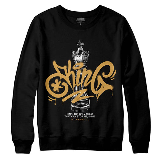 Jordan 11 "Gratitude" DopeSkill Sweatshirt King Chess raphic Streetwear - Black