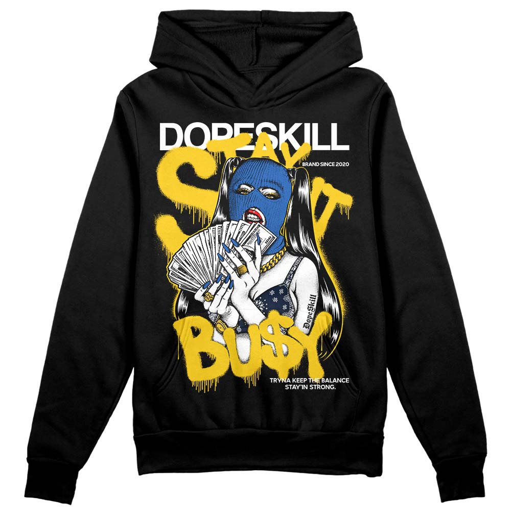 Dunk Low Vintage “Michigan” DopeSkill Hoodie Sweatshirt Stay It Busy Graphic Streetwear - Black