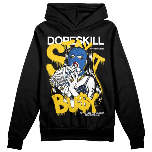 Dunk Low Vintage “Michigan” DopeSkill Hoodie Sweatshirt Stay It Busy Graphic Streetwear - Black