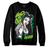 Green Sneakers DopeSkill Sweatshirt New H.M.O Graphic Streetwear - Black