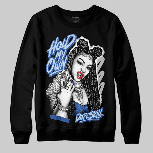 Awake NY x Jordan 5 Retro 'Black Racer Blue' DopeSkill Sweatshirt New H.M.O Graphic Streetwear - Black