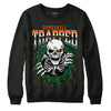 Dunk Low Team Dark Green Orange DopeSkill Sweatshirt Trapped Halloween Graphic Streetwear - Black