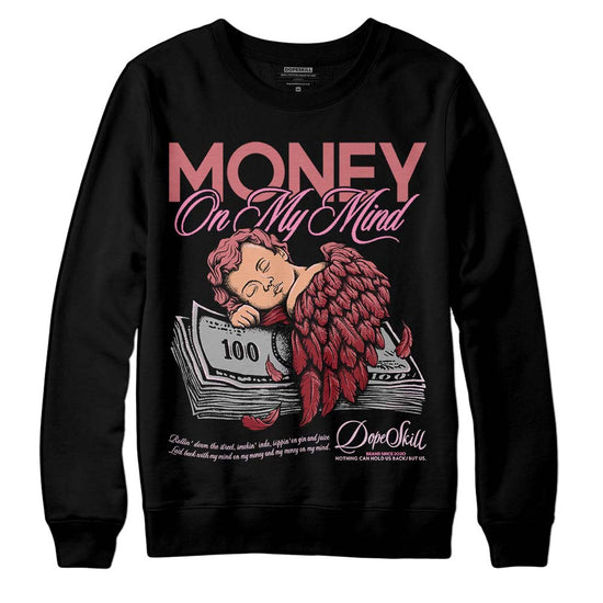 Valentine's Day Collection DopeSkill Sweatshirt MOMM Graphic Streetwear - Black