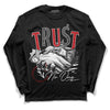 Jordan 13 Retro Playoffs DopeSkill Long Sleeve T-Shirt Trust No One Graphic Streetwear - Black