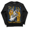 Dunk Blue Jay and University Gold DopeSkill Long Sleeve T-Shirt Gotta Lotta Means Graphic Streetwear - Black