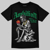 Green Sneakers DopeSkill T-Shirt Ambition Graphic Streetwear - Black