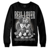 Jordan 3 “Off Noir” DopeSkill Sweatshirt Real Lover Graphic Streetwear - Black