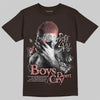 Jordan 1 High OG “Baroque Brown” DopeSkill T-Shirt Boys Don't Cry Graphic Streetwear - Dark Chocolate