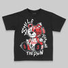 Jordan 13 Retro OG Chicago (2026) DopeSkill Toddler Kids T-shirt Smile Through The Pain Graphic Streetwear - Black