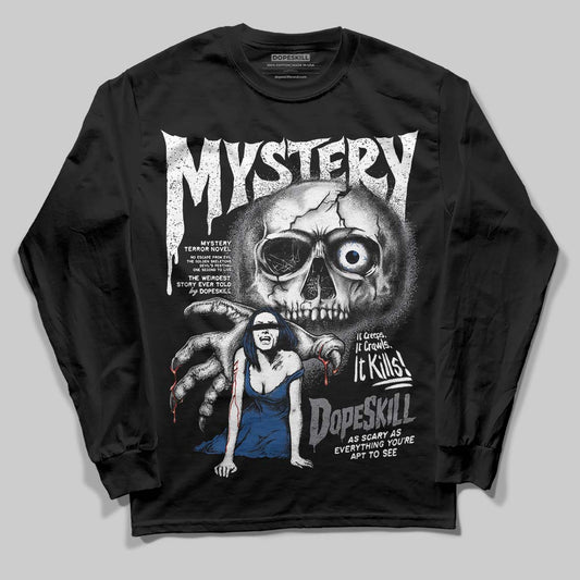 Jordan 9 Retro 'Flint Grey' 2026 DopeSkill Long Sleeve T-Shirt Mystery Ghostly Grasp Graphic Streetwear - Black