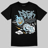 Vans Knu Stack Vintage Satin Dream Blue DopeSkill T-Shirt Break Through Graphic Streetwear - Black