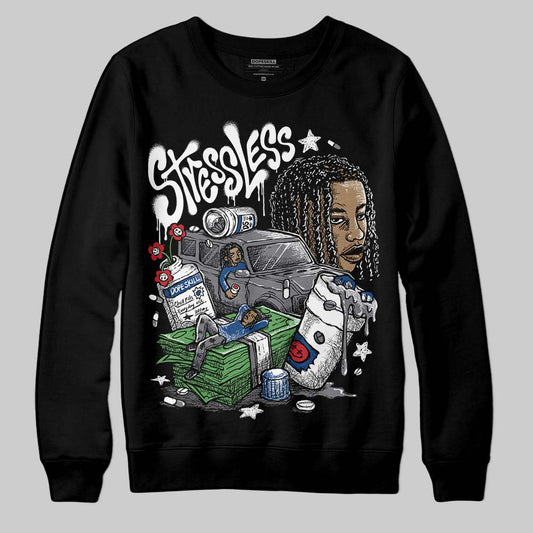 Jordan 9 Retro 'Flint Grey' 2026 DopeSkill Sweatshirt Stressless Graphic Streetwear - Black