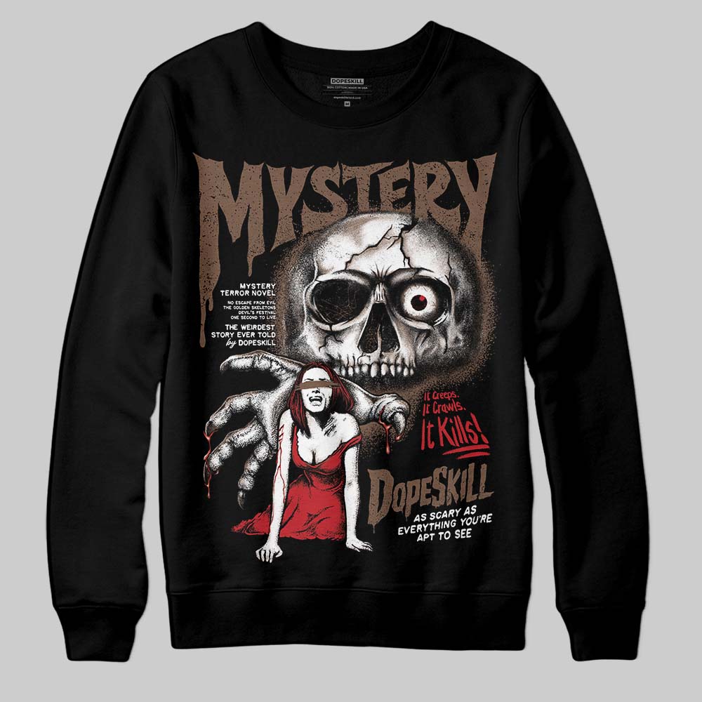 Jordan 9 'Olive' DopeSkill Sweatshirt Mystery Ghostly Grasp Graphic Streetwear - black