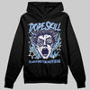 University Blue Sneakers DopeSkill Hoodie Sweatshirt Root of Evil Graphic Streetwear - black
