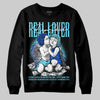 Dunk Low Argon DopeSkill Sweatshirt Real Lover Graphic Streetwear - Black