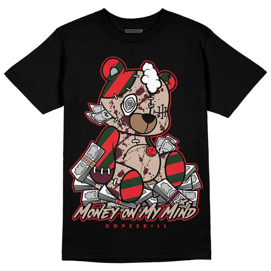 Dunk Low Freddy Krueger DopeSkill T-Shirt MOMM Bear Graphic Streetwear - Black