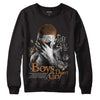 Jordan 3 Retro Palomino DopeSkill Sweatshirt Boys Don't Cry Graphic Streetwear - Black