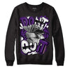 Jordan 12 “Field Purple” DopeSkill Sweatshirt Don't Quit Graphic Streetwear - Black