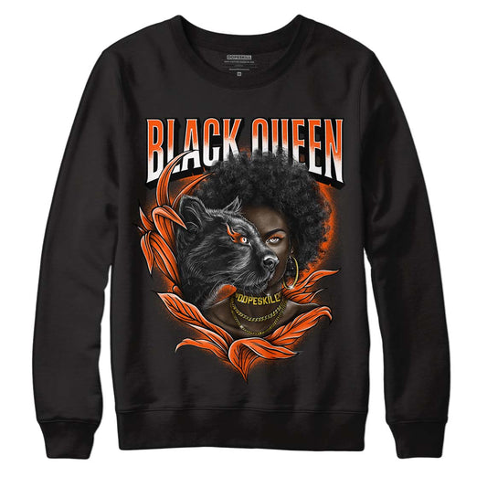 MSCHF Super Normal 2 Orange Milk DopeSkill Sweatshirt New Black Queen Graphic Streetwear - Black