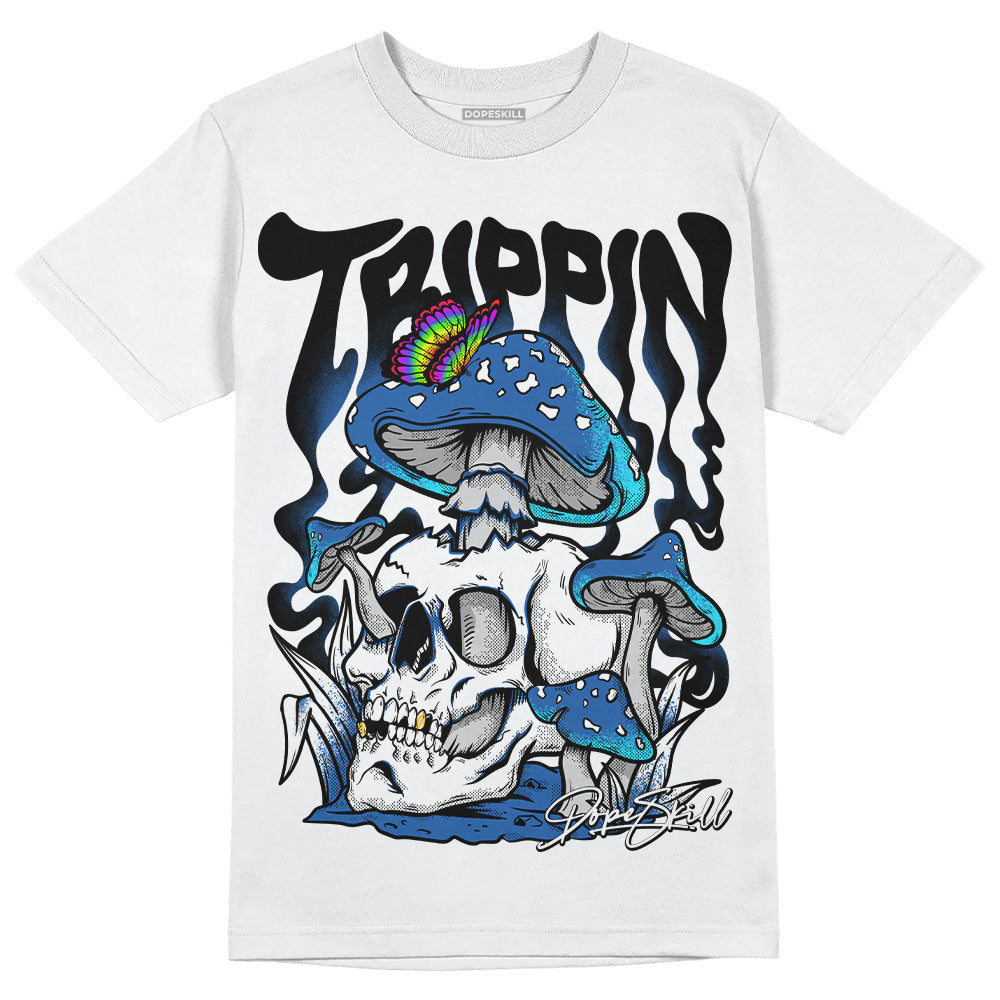 Jordan 11 Low “Space Jam” DopeSkill T-Shirt Trippin Graphic Streetwear - White